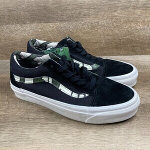 VANS Old Skool 36 DX Wild Camo Black White Skate Shoes Mens 6 Womens 7.5 NEW